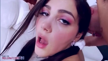 Cute Brunette Slut Gets Her Tight Asshole Fucked
