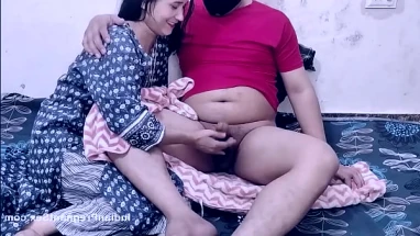 Desi Couple Watching Porn On Mobile And Act Like A Pornstars And Have Sex