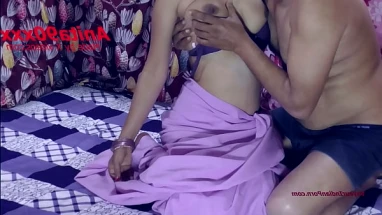 Indian Anita bhabi Anal video  in saree part-5 with Hindi audio ke sath