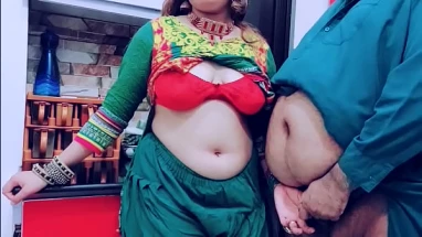Indian Wife Real Sex With StepFather,s Friend With Clear Hindi Voice Full Hot Talking